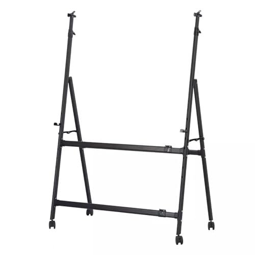Portable Folding A-Frame Display Stand with Wheels