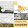Retractable Wave Sun Shade, UV Protection, Outdoor HDPE Canopy, Roll-Up Awning for Garden, Patio, Deck, 1.6 x 11 m view 3