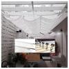 Retractable Wave Sun Shade, UV Protection, Outdoor HDPE Canopy, Roll-Up Awning for Garden, Patio, Deck, 1.6 x 11 m view 4