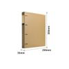 DTACBNEUZ A4 Expandable Binders, 4-Hole, PP, 3-Pack view 2