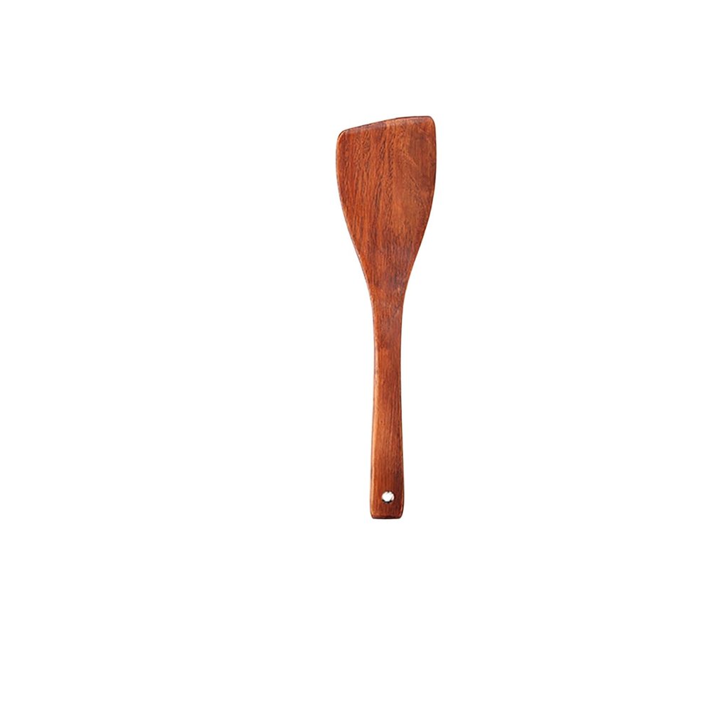 1-Piece Wooden Spatula Spoon for Cooking and Serving