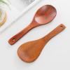 1-Piece Wooden Spatula Spoon for Cooking and Serving view 2