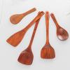 1-Piece Wooden Spatula Spoon for Cooking and Serving view 4