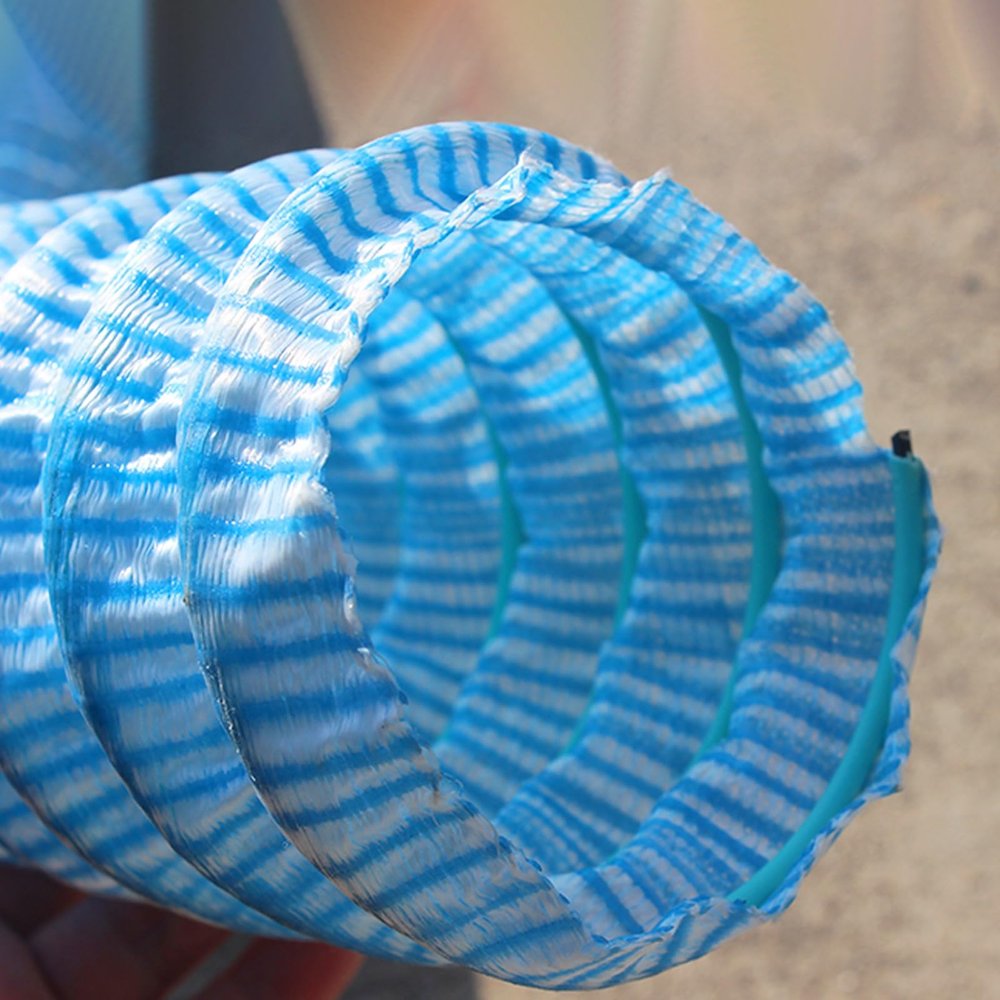 Perforated Flexible Infiltration Drainage Pipe, 5 m (16.4 ft), 10 cm (4 in) Diameter