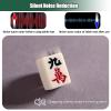 JCWGLY Round Chinese Mahjong Mat, Non-Slip Noise-Reducing Table Cover with Carrying Bag, Beige, 2.1 x 110 cm/43.3 in view 4