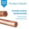 UpGBRF Pure Copper Rod, 10 cm Long, 35 mm Diameter view 3
