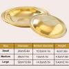 KOQENAG Stainless Steel Fire Bowl, Gold, Small view 3