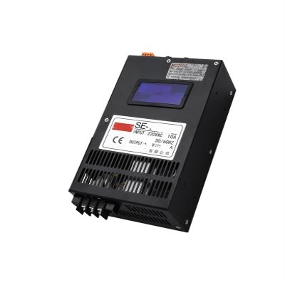 VQRINWIEL SE-1000W Switching Power Supply with Display, 220V to 12V/24V/36V/48V DC, 1K Watt, 0–72V, 20A/80 Voltage Regulation (SE-1000-15)