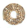 SIHAOYY Matte Polished Natural Stone Beads, Onyx, Jasper & Aventurine, Round, 38.1 cm view 2