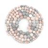 SIHAOYY Matte Polished Natural Stone Beads, Onyx, Jasper & Aventurine, Round, 38.1 cm view 3