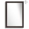 CLAMARO Neo Collage Wall Mirror 70 x 135 cm, Dark Brown Wenge view 3