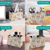 Quteprint Corgi Dog Bone Pattern Pen Holder for Desk view 4
