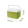 Portable Leakproof Camping Cooler, Large Capacity, 10.83 x 7.87 x 6.69 in view 2