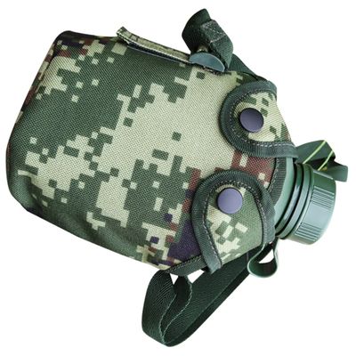 1L Aluminum Alloy Water Bottle for Camping, Christmas-Themed Party