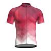 Caxndycing Men's Short-Sleeve Cycling Jersey, Colorful, Elastic, Breathable, Quick-Drying MTB Road Bike Shirt view 4