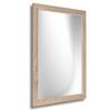 CLAMARO Neo Collage Wall Mirror 50 x 120 cm, Sonoma Oak, 38 mm Wood Frame view 4