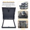 WhamtL Weatherproof Aluminum Roof Hatch, 95 x 95 cm view 3
