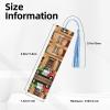 Beautiful Italy Wooden Bookmark – Double-Sided Printed Bookmark for Books, Journals & More view 3