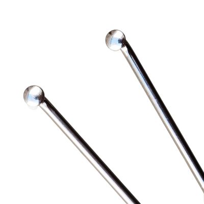 YBAAKZIIR Bicycle Spokes, 8-Pack, 2.6 mm Diameter, 304 Stainless Steel, J-Bend, 206 mm