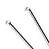YBAAKZIIR Bicycle Spokes, 8-Pack, 2.6 mm Diameter, 304 Stainless Steel, J-Bend, 206 mm view 1