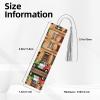Beautiful Italy Wooden Bookmarks – Double-Sided Printed Bookmarks Made from Premium Poplar Wood for Books, Journals & More view 3