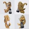 Baoblaze Solar Sloth Garden Statue, Outdoor Fence-Hanging Light view 3