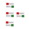 DOITOOL 4 Sets Conference Room Signs, Occupied Office Door Signs, Do Not Disturb Privacy Signs, Acrylic, 2 Pieces x 4 view 1
