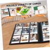 Card Binder, 20 Pages, 9 Pockets, PP, Black view 3