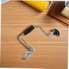 Steel Hand Drill with Non-Slip Grip for Wood view 4