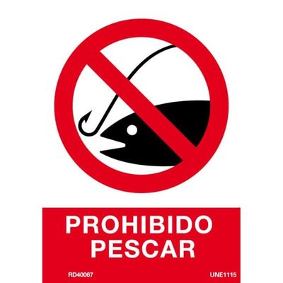 No Fishing Sign with UV Inks – SEKURECO