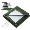 Tent Mat, Thickened Thermal Tarp, Imperform Cushion | Portable, Foldable view 1