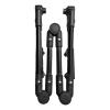 Sharplace Folding Push Handle for Handcarts, Sturdy Steel, Adjustable Angle view 1