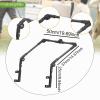 Sharplace Folding Push Handle for Handcarts, Sturdy Steel, Adjustable Angle view 2