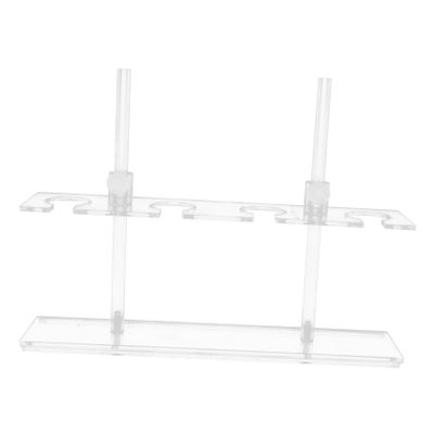 Acrylic Funnel Stand with 4 Holes, 250 mL, for Laboratory Benchtops