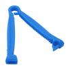 Disposable Blue Plastic Umbilical Cord Clamps for Piglets, 100 Pieces view 1