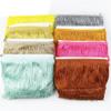 HIFRQVVC Party Decoration Feather Fringe Trim, Polyester Tassel Fringe for Sewing, Dress Trim and DIY Crafts, 15 cm x 5 m view 2
