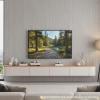 YINXSLO Wall-Mounted TV Stand with Drawer for Living Room view 2