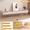 YINXSLO Wall-Mounted TV Stand with Drawer for Living Room view 4