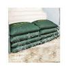 Generic Flood Protection, 10-Pack Sand-Free Self-Absorbing Flood Barrier Bags, Waterproof Canvas for Doorways and Garages (Green, 25 x 100 cm) view 1