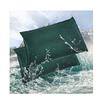Generic Flood Protection, 10-Pack Sand-Free Self-Absorbing Flood Barrier Bags, Waterproof Canvas for Doorways and Garages (Green, 25 x 100 cm) view 3