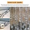 Transparent Acrylic Stair Balusters with Floor Mounts view 2