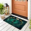 Witchy Mermaids Doormat for Front Door and Indoors, 73 x 43 cm, Mystic Tarot Astrology view 1