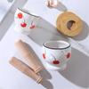 CYairong-22 Ceramic Mortar and Pestle Garlic Press Set, Large view 4