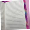 Holibanna Plush Notebook for Girls, Cartoon Cat Hardcover Writing Pad, Durable Creative Diary view 3