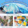 GLTEYACO DIY Diamond Painting Kit, White Lizard, 5D Round Full Drill, 40 x 50 cm view 4