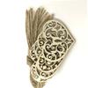 Angoily 20-Pack 80 mm Hollow Wooden Heart Hanging Ornaments with Jute Cord view 4