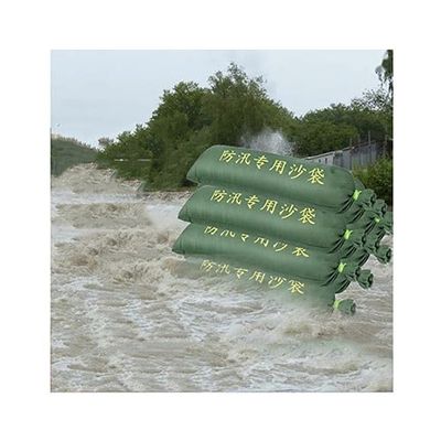Flood Barrier Sandbags, 10-Pack, Thickened Long Canvas Sandbags