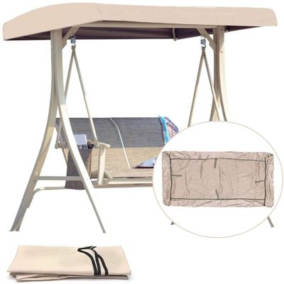 Waterproof Replacement Canopy for Porch Swing, 191 x 120 x 18 cm