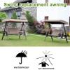 Waterproof Replacement Canopy for Porch Swing, 191 x 120 x 18 cm view 3