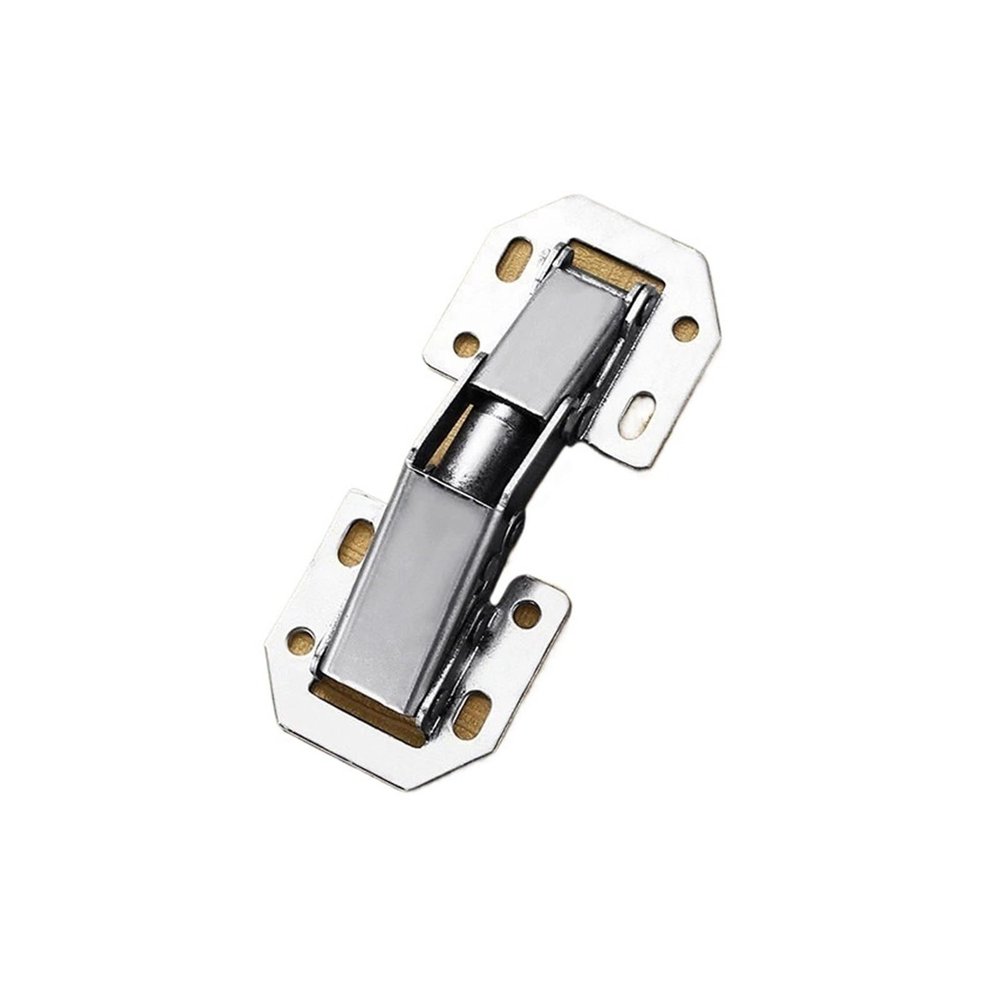 10-Pack 90° No-Drill Cabinet Hinges, 3/4-Inch, Soft-Close